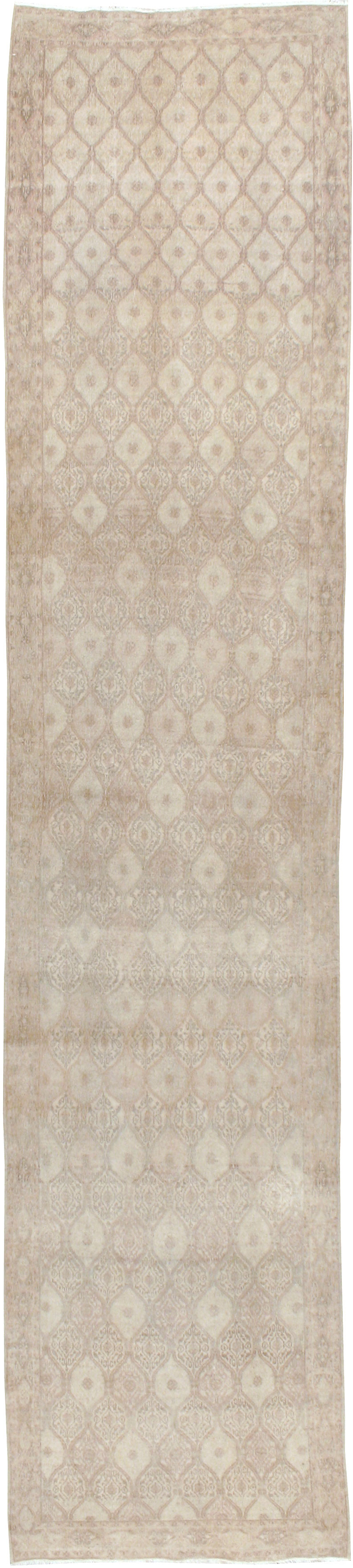 Vintage Persian Mashad Gallery Runner, No.23457 - Gsblank