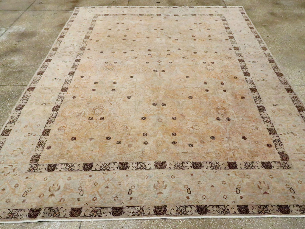 Antique Persian Tabriz Carpet, No.23467 - Gsblank