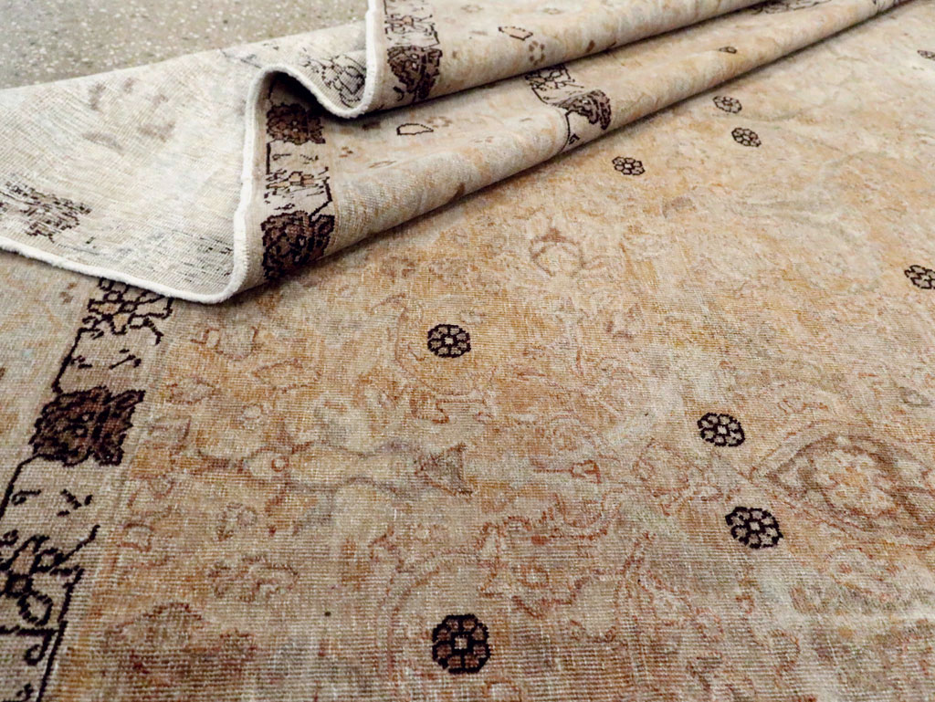 Antique Persian Tabriz Carpet, No.23467 - Gsblank