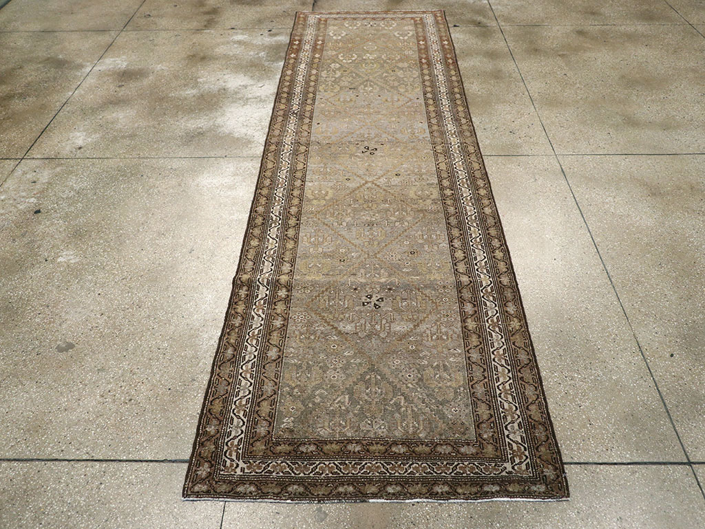 Vintage Persian Kurdish Runner, No.23475 - Gsblank