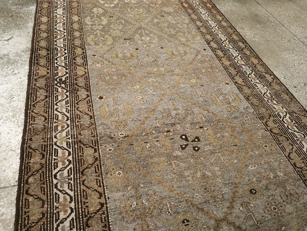 Vintage Persian Kurdish Runner, No.23475 - Gsblank