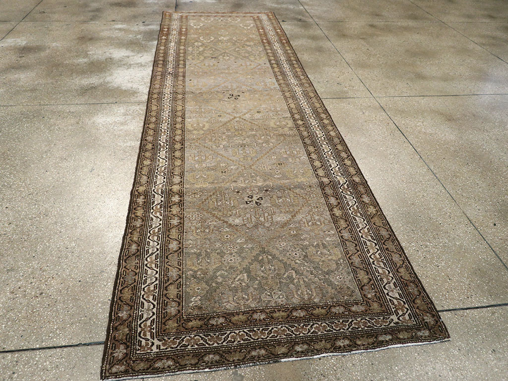 Vintage Persian Kurdish Runner, No.23475 - Gsblank
