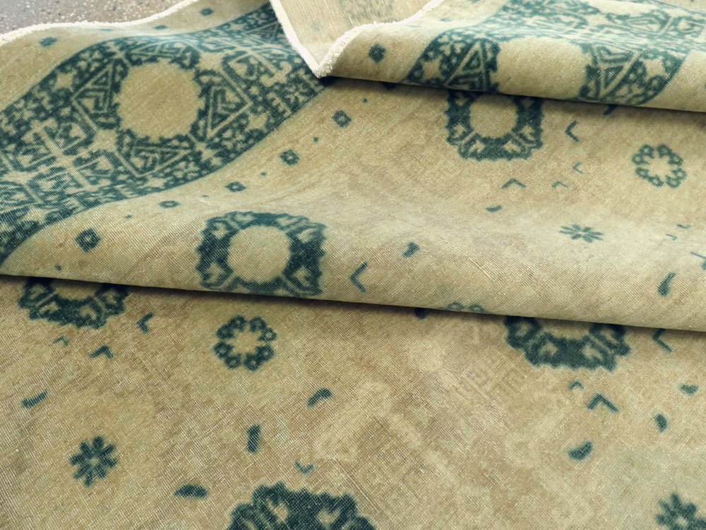 Vintage Persian Tabriz Carpet, No.23476 - Gsblank