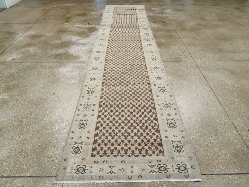 Vintage Persian Malayer Runner, No.23478 - Gsblank