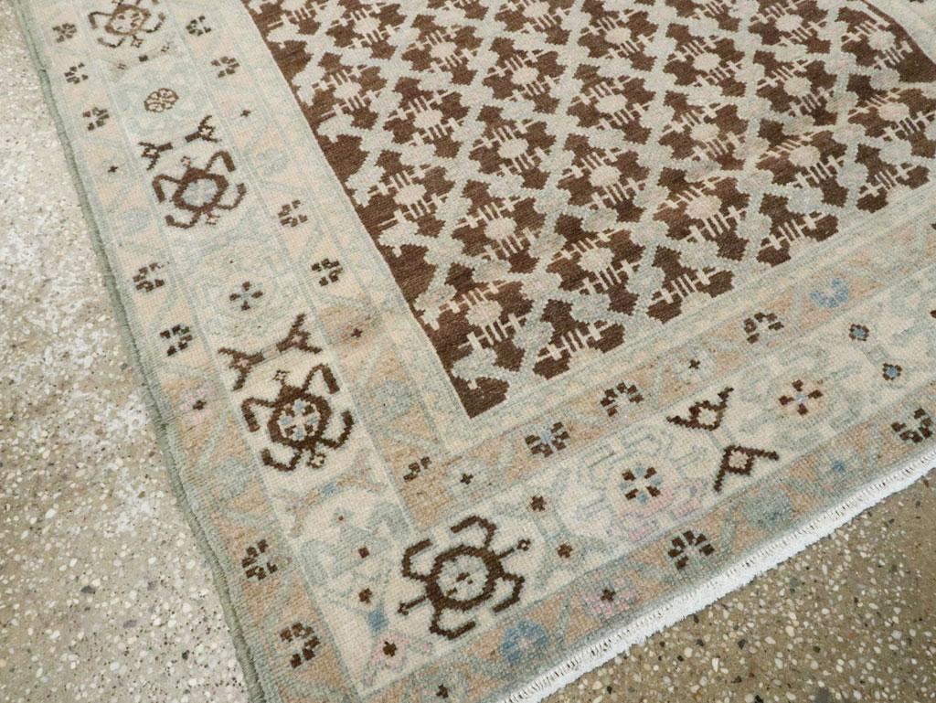 Vintage Persian Malayer Runner, No.23478 - Gsblank