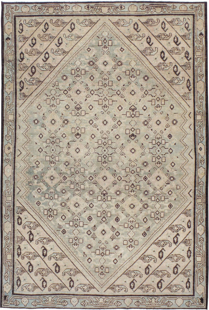 Vintage Persian Malayer Rug, No.23479 - Gsblank