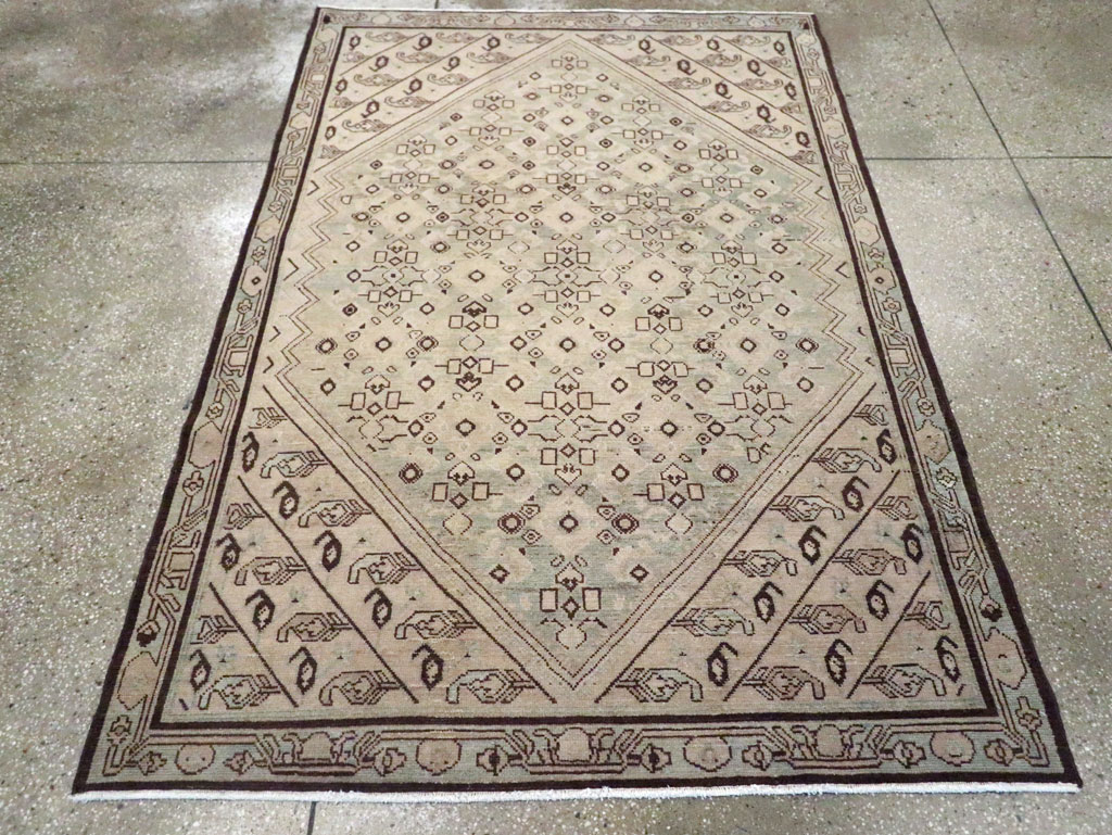 Vintage Persian Malayer Rug, No.23479 - Gsblank