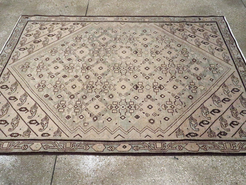 Vintage Persian Malayer Rug, No.23479 - Gsblank