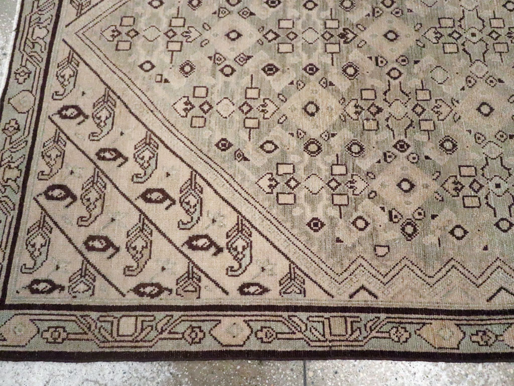 Vintage Persian Malayer Rug, No.23479 - Gsblank