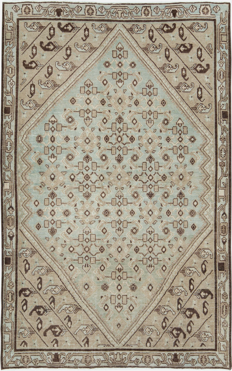 Vintage Persian Malayer Rug (Pair: 2 of 2), No.23480 - Gsblank