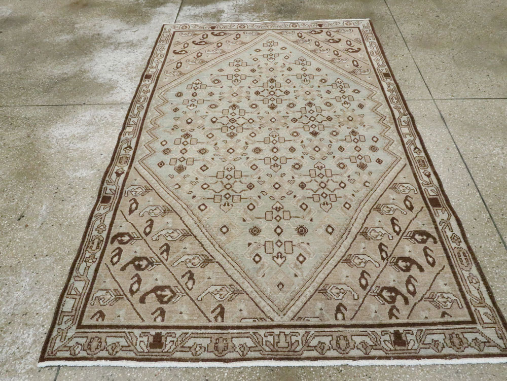 Vintage Persian Malayer Rug (Pair: 2 of 2), No.23480 - Gsblank