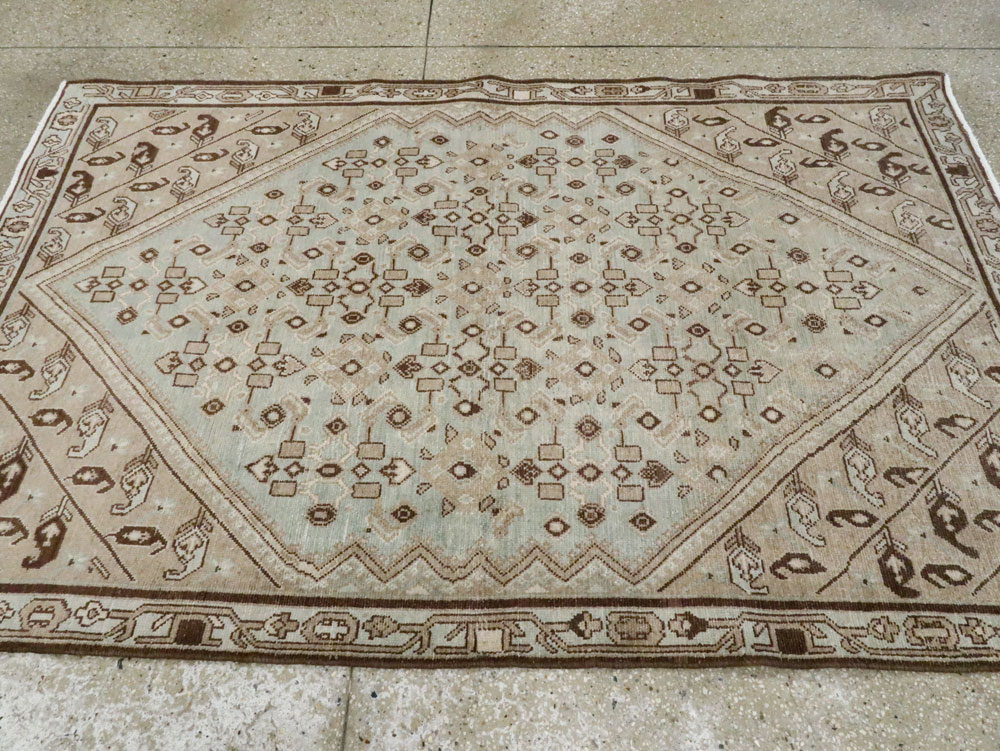 Vintage Persian Malayer Rug (Pair: 2 of 2), No.23480 - Gsblank