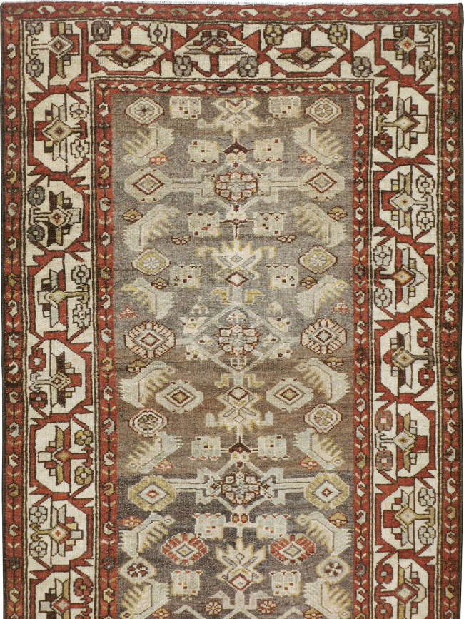 Vintage Persian Bakhtiari Rug, No.23488 - Gsblank