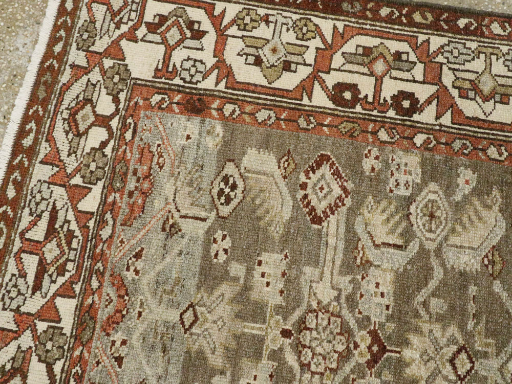 Vintage Persian Bakhtiari Rug, No.23488 - Gsblank