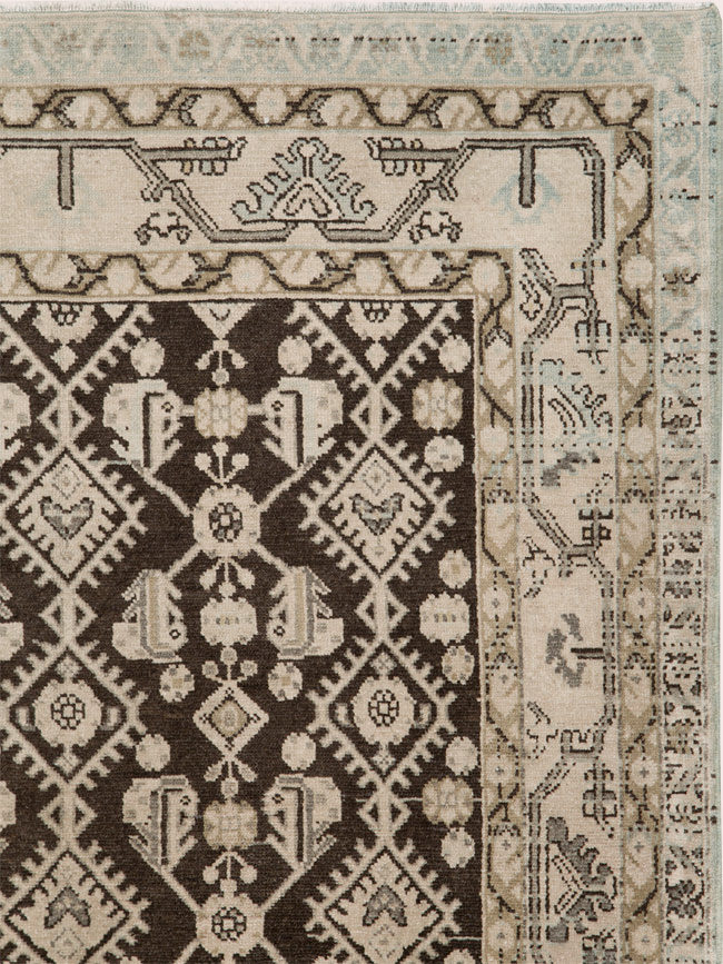 Vintage Persian Malayer Rug, No.23489 - Gsblank