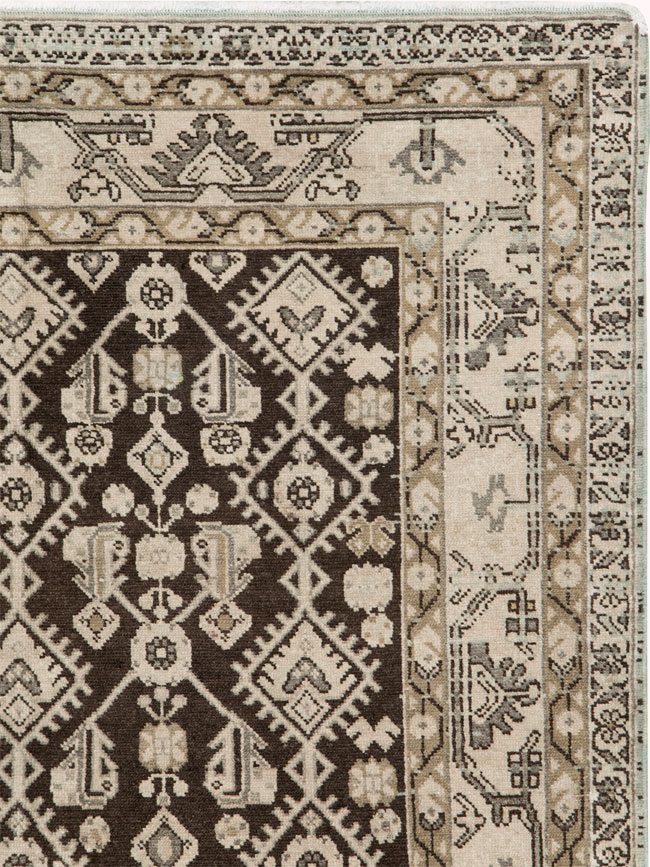 Vintage Persian Malayer Rug, No.23489 - Gsblank