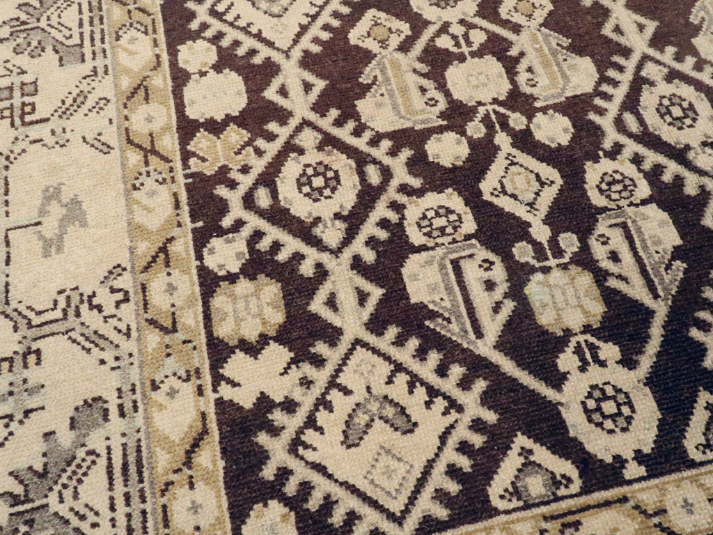 Vintage Persian Malayer Rug, No.23489 - Gsblank