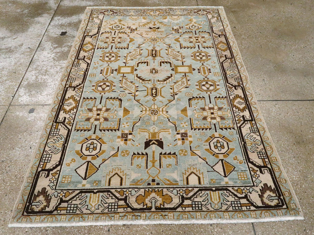 Vintage Persian Malayer Rug, No.23491 - Gsblank