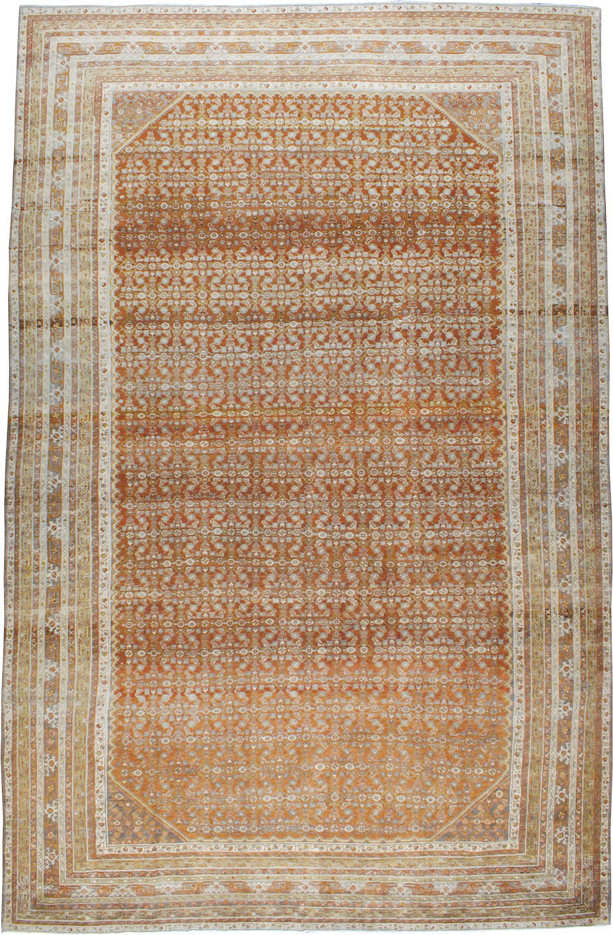 Antique Persian Malayer Carpet, No.23495 - Gsblank
