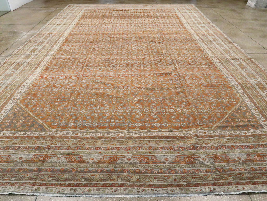 Antique Persian Malayer Carpet, No.23495 - Gsblank