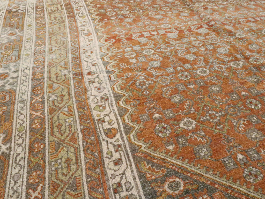 Antique Persian Malayer Carpet, No.23495 - Gsblank