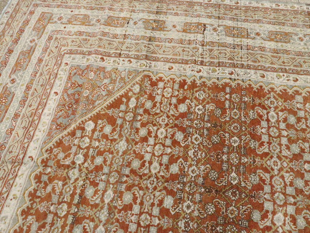 Antique Persian Malayer Carpet, No.23495 - Gsblank