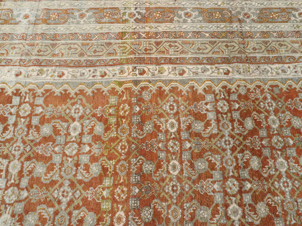 Antique Persian Malayer Carpet, No.23495 - Gsblank
