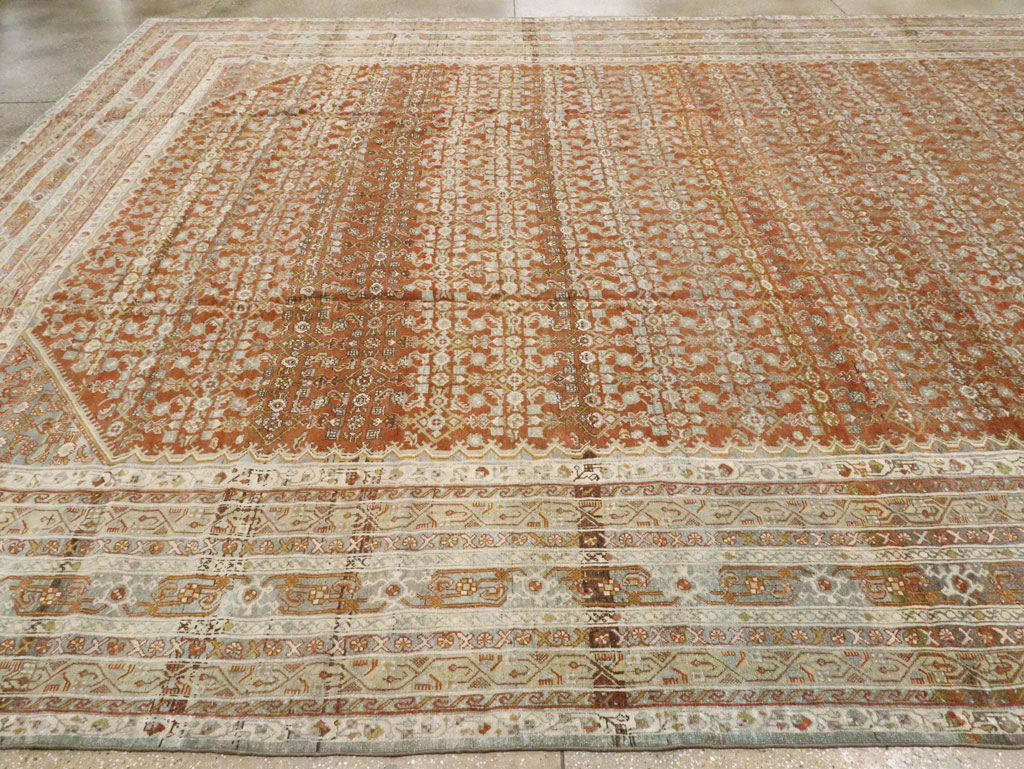 Antique Persian Malayer Carpet, No.23495 - Gsblank
