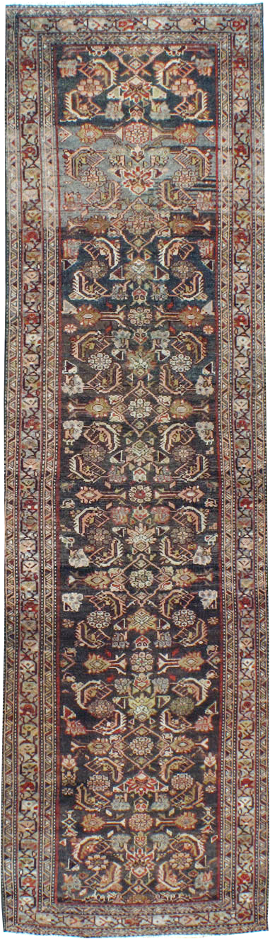 Vintage Persian Malayer Runner, No.23503 - Gsblank