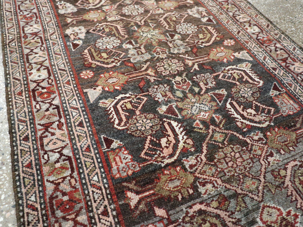 Vintage Persian Malayer Runner, No.23503 - Gsblank