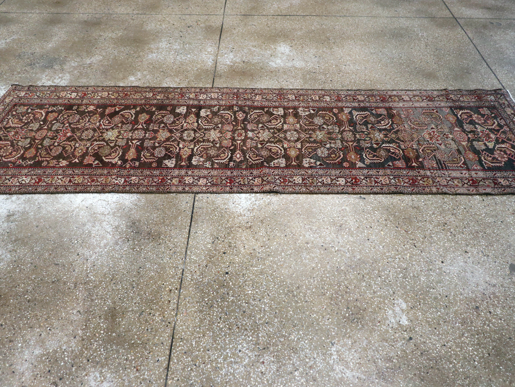 Vintage Persian Malayer Runner, No.23503 - Gsblank