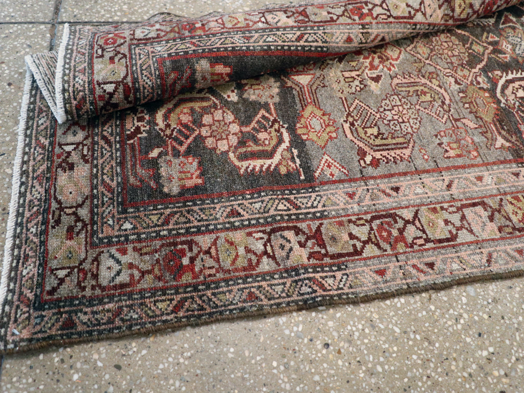 Vintage Persian Malayer Runner, No.23503 - Gsblank