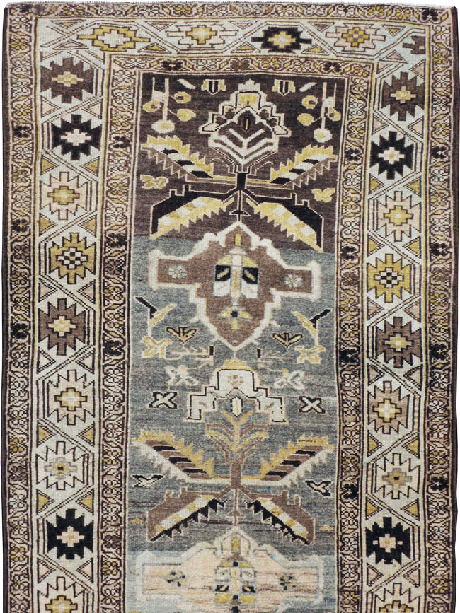 Vintage Persian Malayer Runner, No.23514 - Gsblank