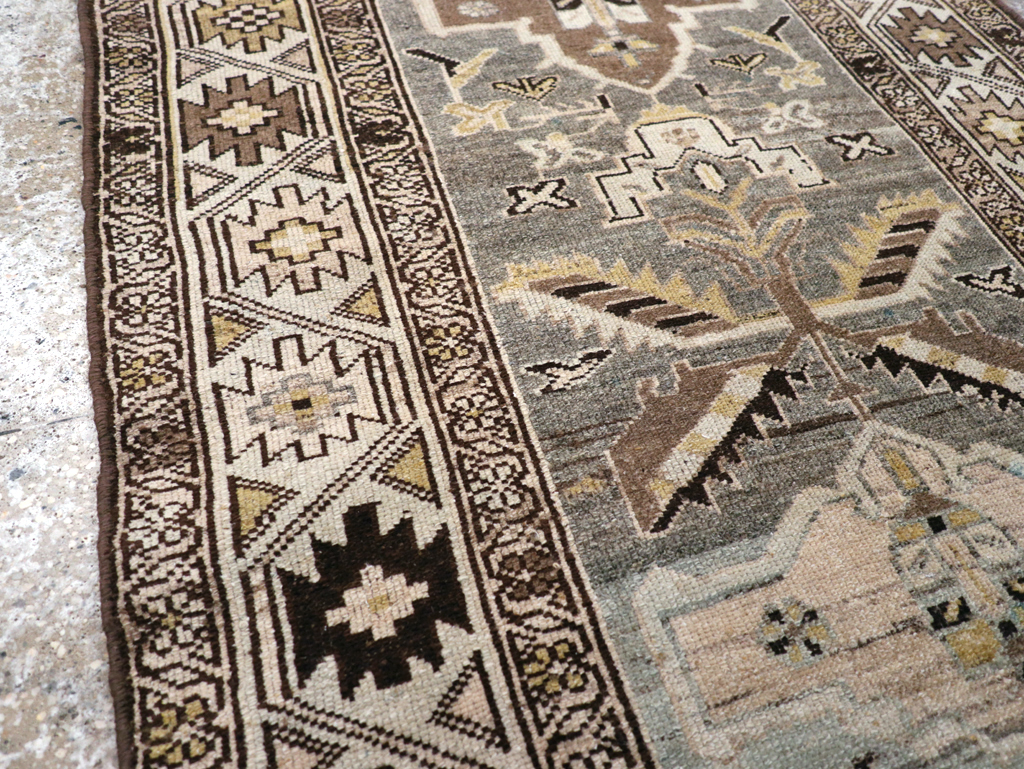 Vintage Persian Malayer Runner, No.23514 - Gsblank