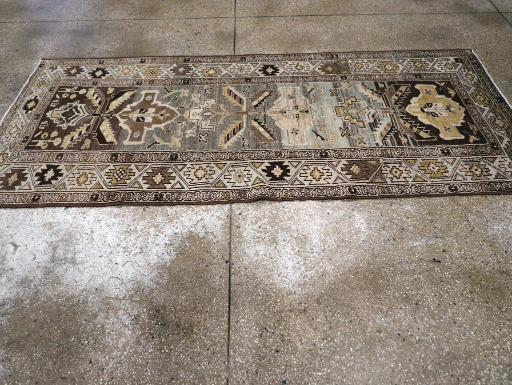 Vintage Persian Malayer Runner, No.23514 - Gsblank