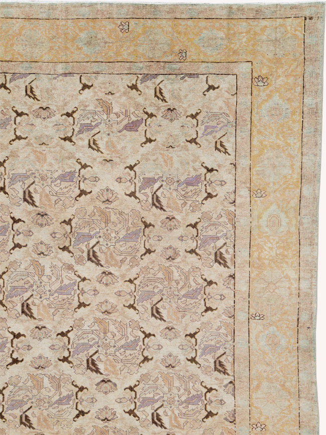Antique Persian Senneh Tabriz Carpet, No.23515 - Gsblank