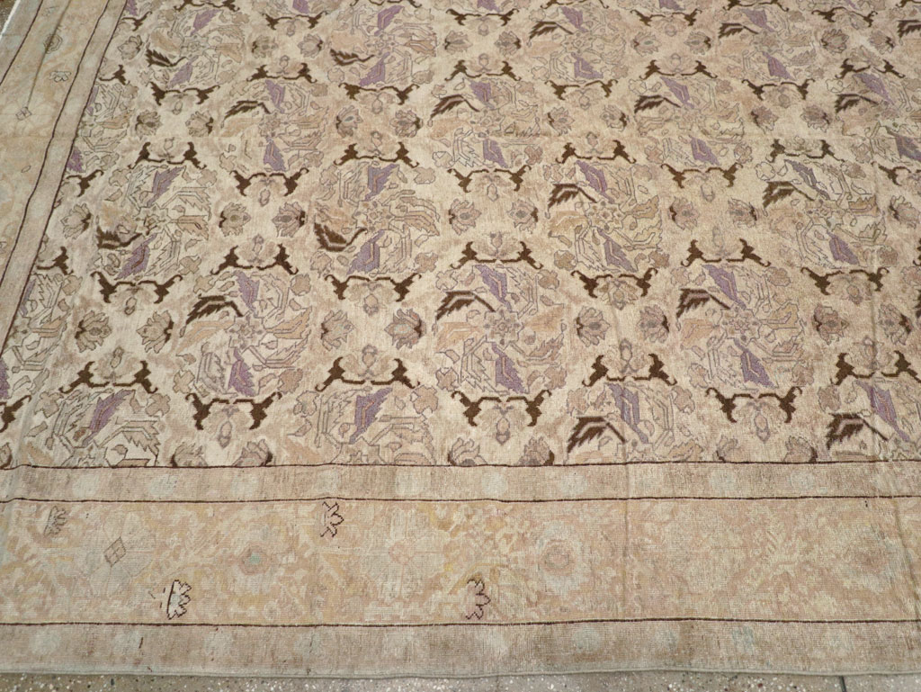 Antique Persian Senneh Tabriz Carpet, No.23515 - Gsblank