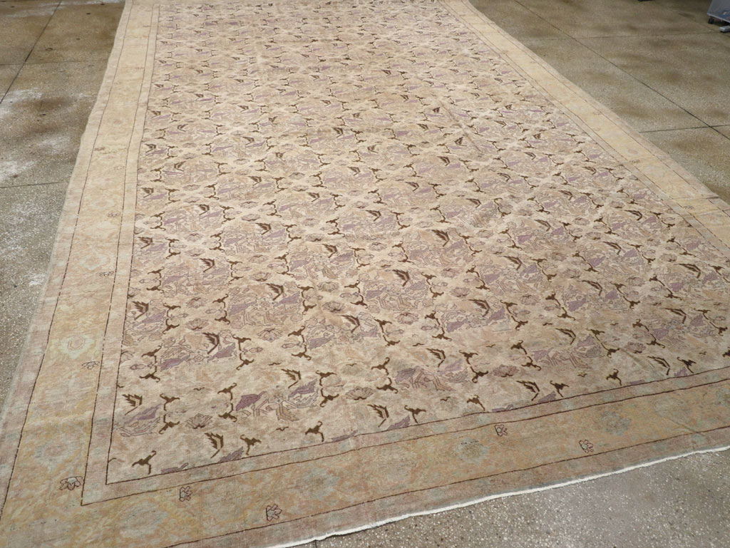 Antique Persian Senneh Tabriz Carpet, No.23515 - Gsblank