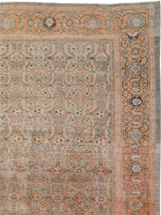 Antique Persian Malayer Carpet, No.23516 - Gsblank