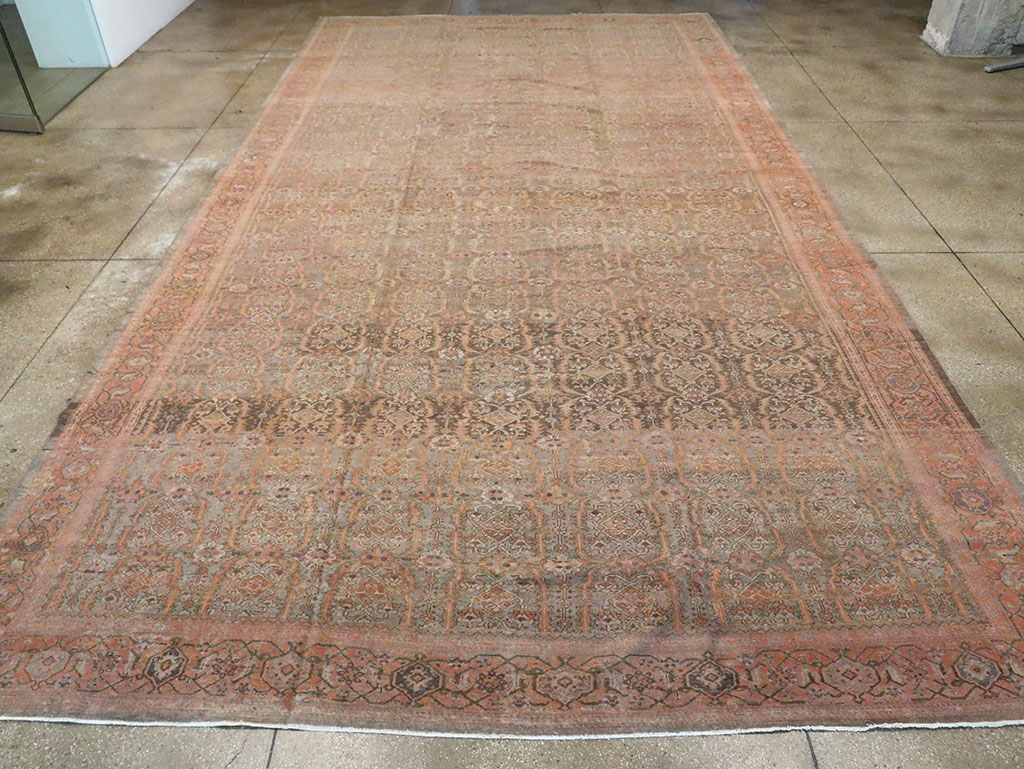 Antique Persian Malayer Carpet, No.23516 - Gsblank