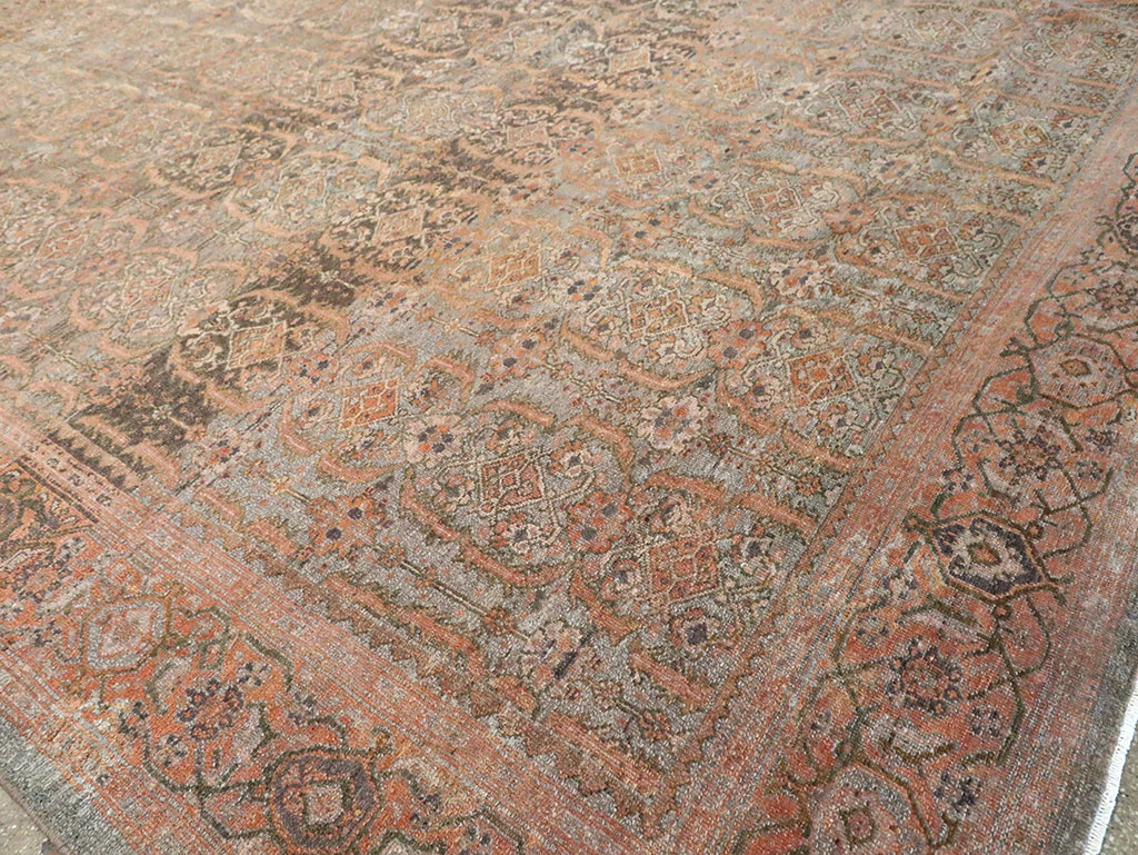 Antique Persian Malayer Carpet, No.23516 - Gsblank