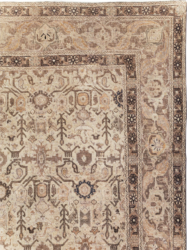 Antique Persian Tabriz Carpet, No.23527 - Gsblank