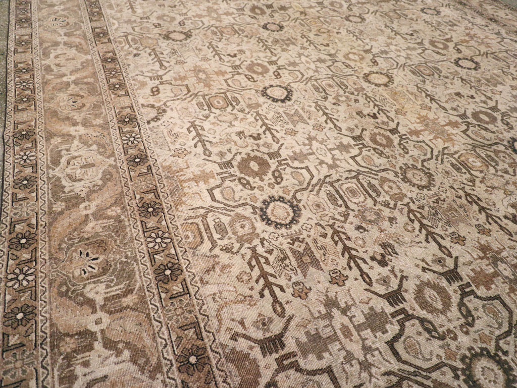 Antique Persian Tabriz Carpet, No.23527 - Gsblank