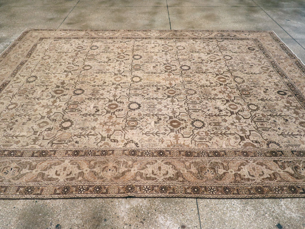 Antique Persian Tabriz Carpet, No.23527 - Gsblank
