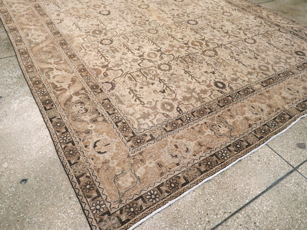 Antique Persian Tabriz Carpet, No.23527 - Gsblank