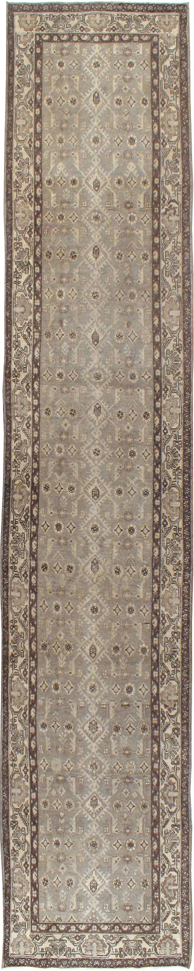 Vintage Persian Malayer Runner, No.23528 - Gsblank