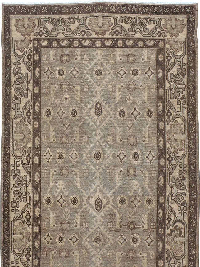 Vintage Persian Malayer Runner, No.23528 - Gsblank