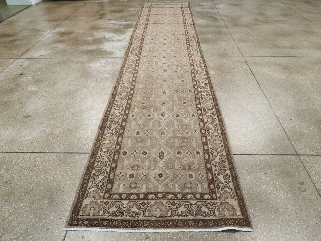 Vintage Persian Malayer Runner, No.23528 - Gsblank