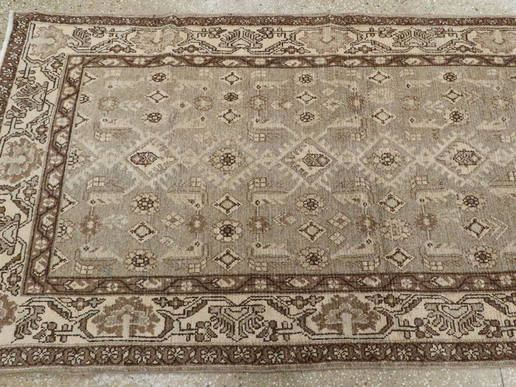 Vintage Persian Malayer Runner, No.23528 - Gsblank