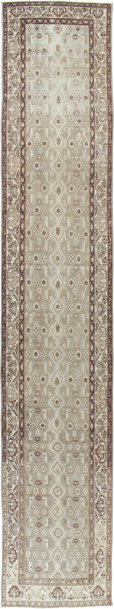 Vintage Persian Malayer Runner, No.23529 - Gsblank